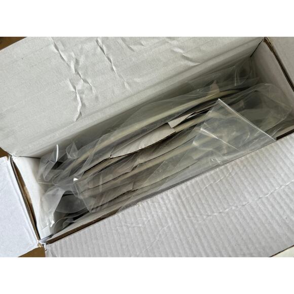 New Pottery Barn Christmas Diya White & Gold Salad Plates - Picture 4 of 4